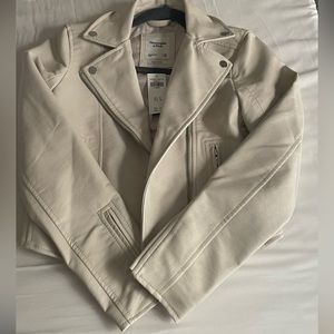 Abercrombie Vegan Leather Moro Jacket